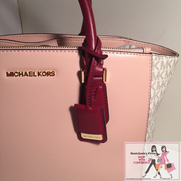 MICHAEL KORS CAROLYN LARGE LEATHER TOTE - Picture 3 of 7